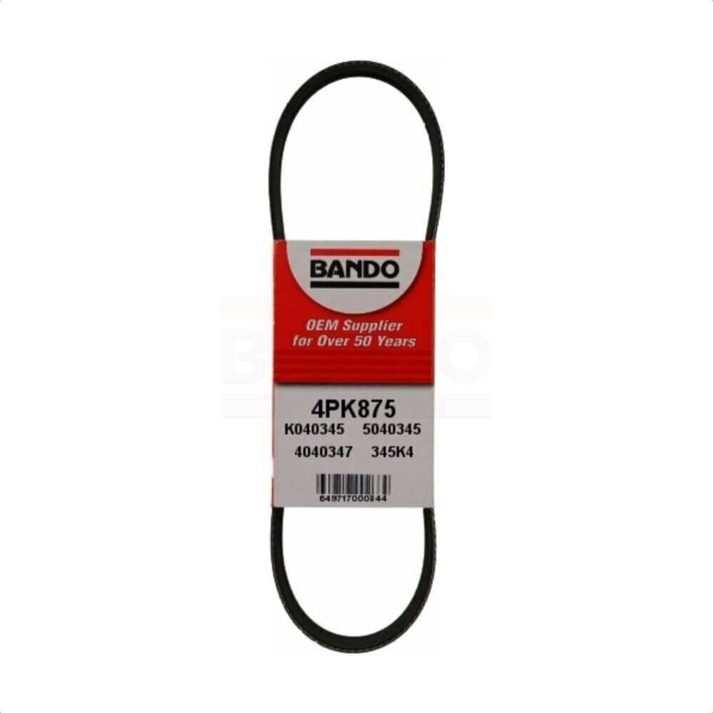 Bando - BAN-4PK875 - Air Conditioning Accessory Drive Belt