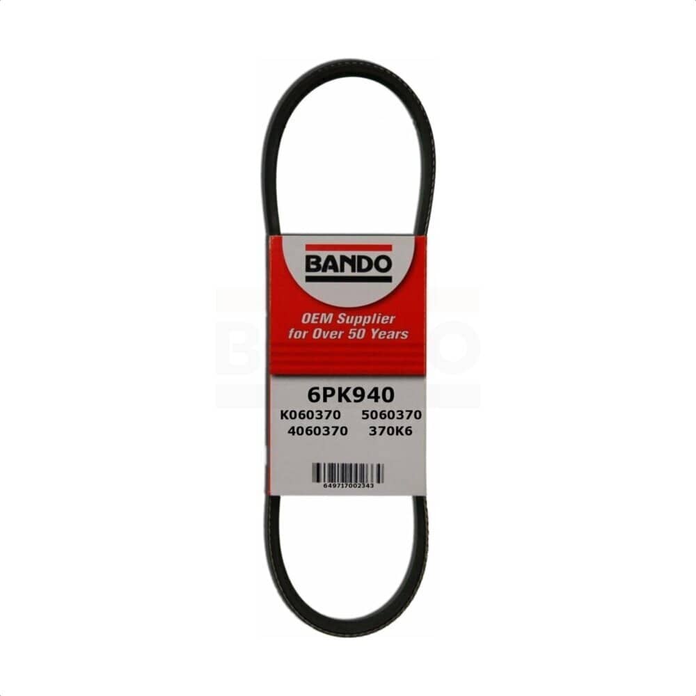 Bando - BAN-6PK940 - Power Steering Accessory Drive Belt