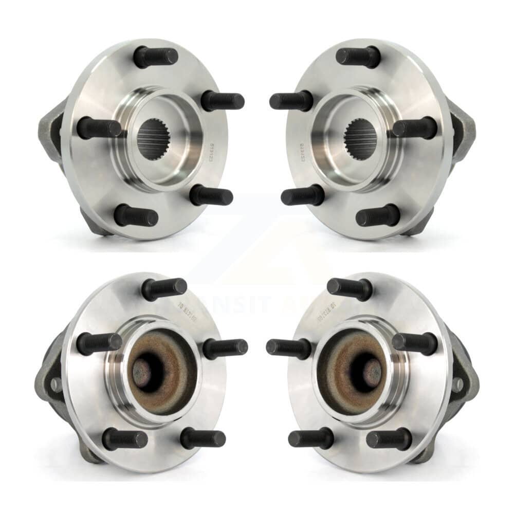 Kugel - K70-101180 - Front and Rear Wheel Bearing and Hub Assembly Kits