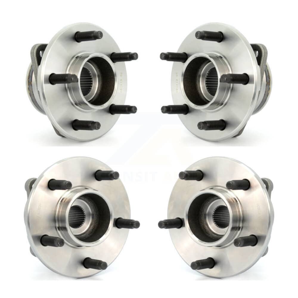 Kugel - K70-101195 - Front and Rear Wheel Bearing and Hub Assembly Kits