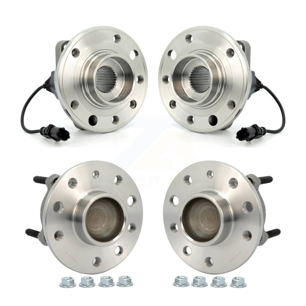 Kugel - K70-101196 - Front and Rear Wheel Bearing and Hub Assembly Kits