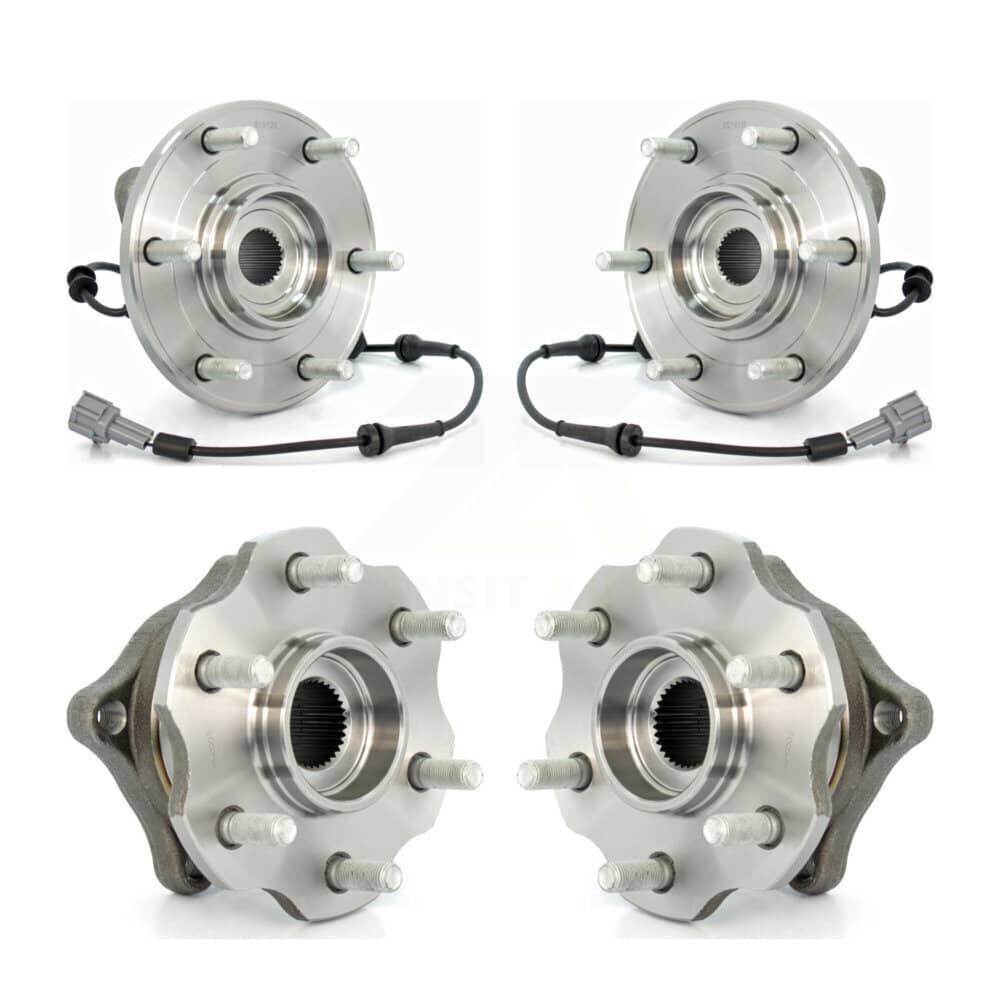 Kugel - K70-101297 - Front and Rear Wheel Bearing and Hub Assembly Kits
