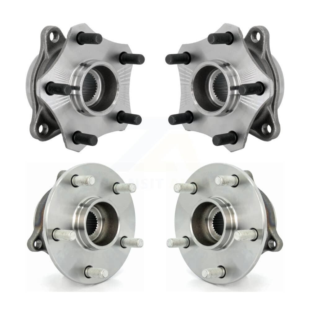 Kugel - K70-102026 - Front and Rear Wheel Bearing and Hub Assembly Kits