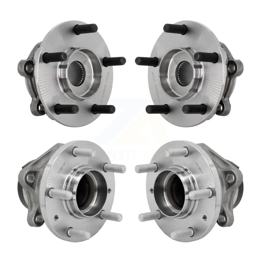 Kugel - K70-102030 - Front and Rear Wheel Bearing and Hub Assembly Kits