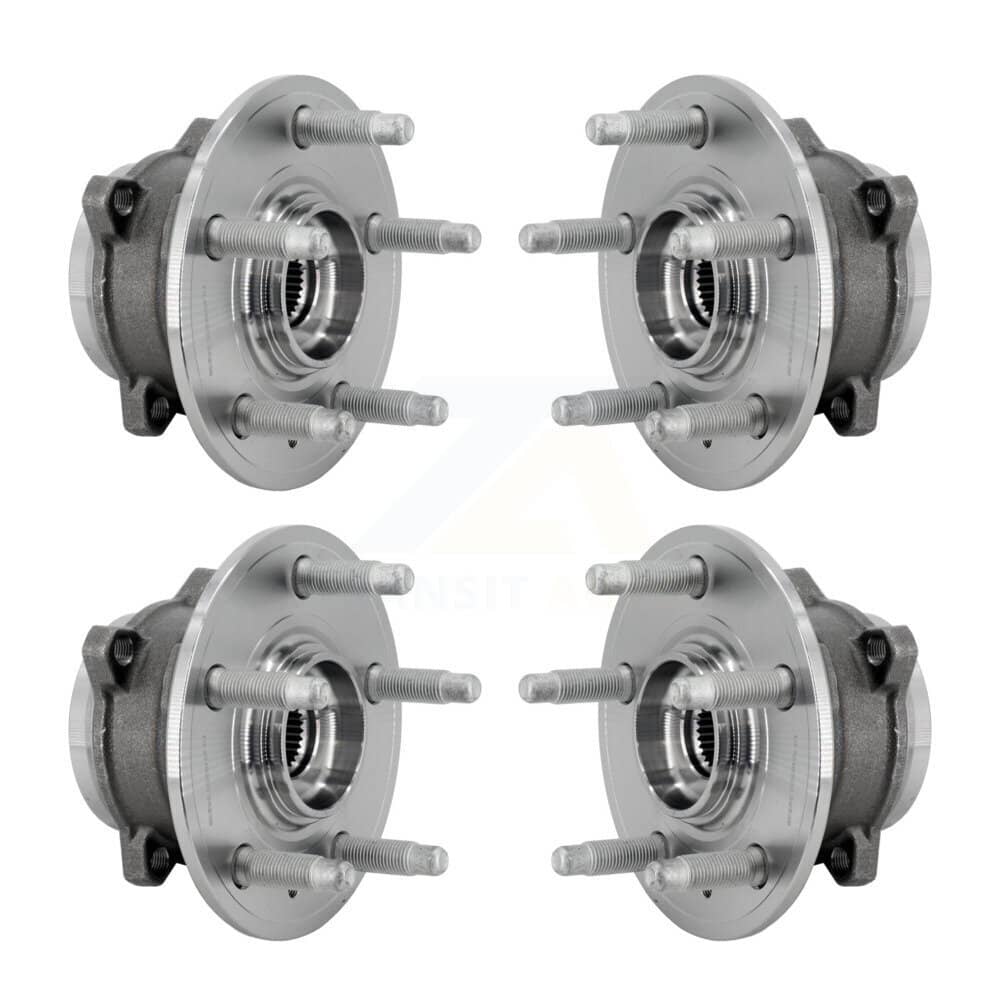 Kugel - K70-102057 - Front and Rear Wheel Bearing and Hub Assembly Kits