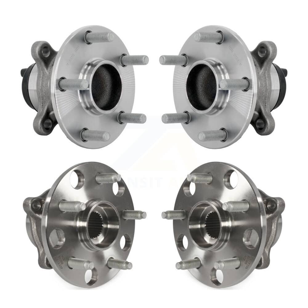 Kugel - K70-102226 - Front and Rear Wheel Bearing and Hub Assembly Kits