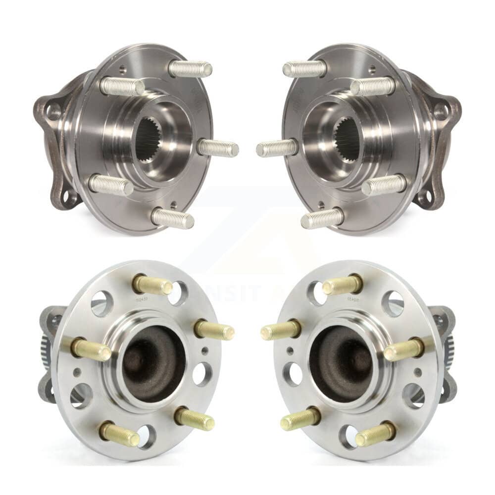 Kugel - K70-102235 - Front and Rear Wheel Bearing and Hub Assembly Kits