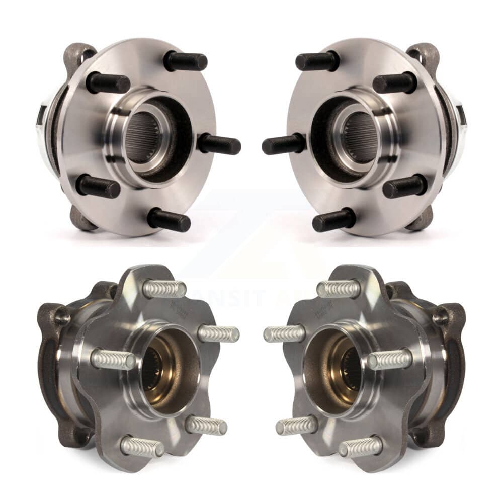 Kugel - K70-102246 - Front and Rear Wheel Bearing and Hub Assembly Kits
