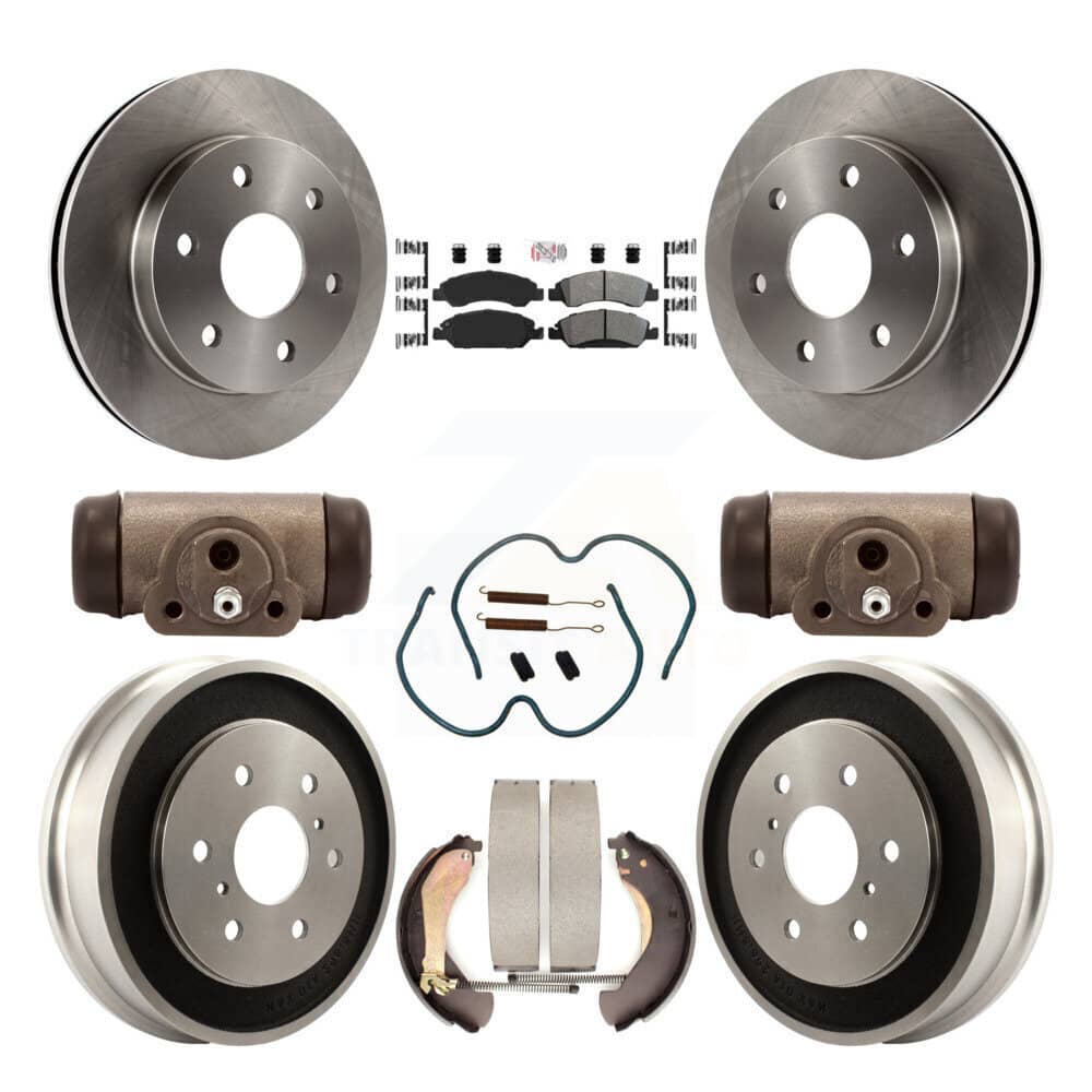 Transit Auto - K8A-105700 - Front and Rear Disc Brake Kits