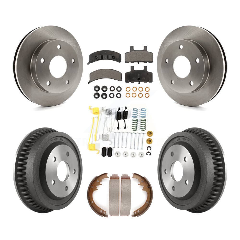 Transit Auto - K8F-102044 - Front and Rear Disc Brake Kits