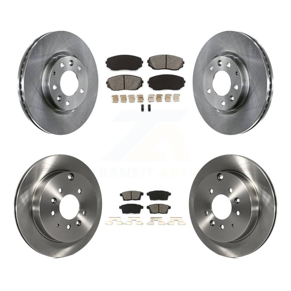 Transit Auto - K8S-101351 - Front and Rear Disc Brake Kits