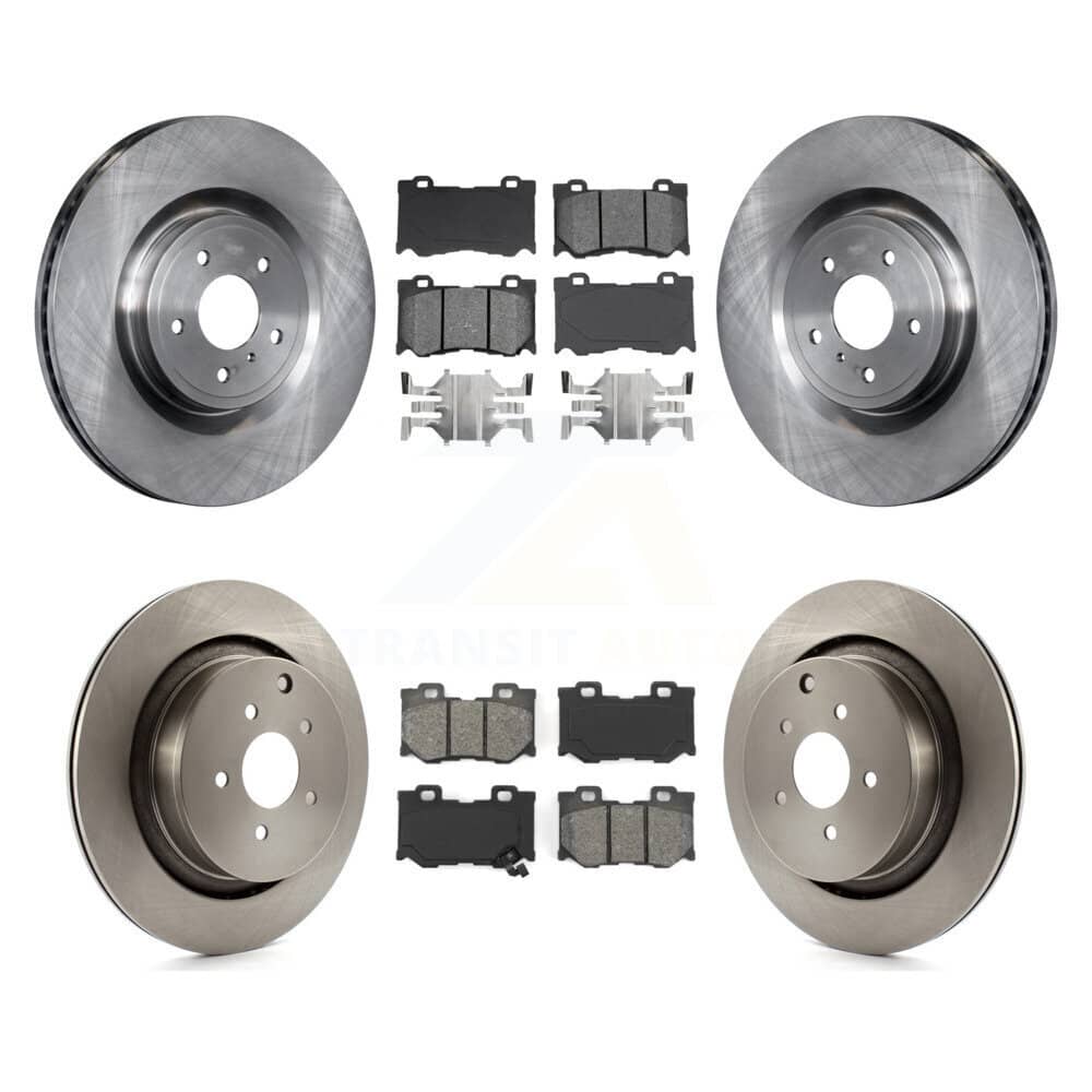 Transit Auto - K8S-101407 - Front and Rear Disc Brake Kits