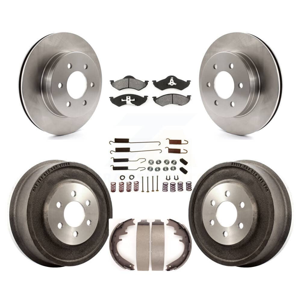 Transit Auto - K8S-102057 - Front and Rear Disc Brake Kits