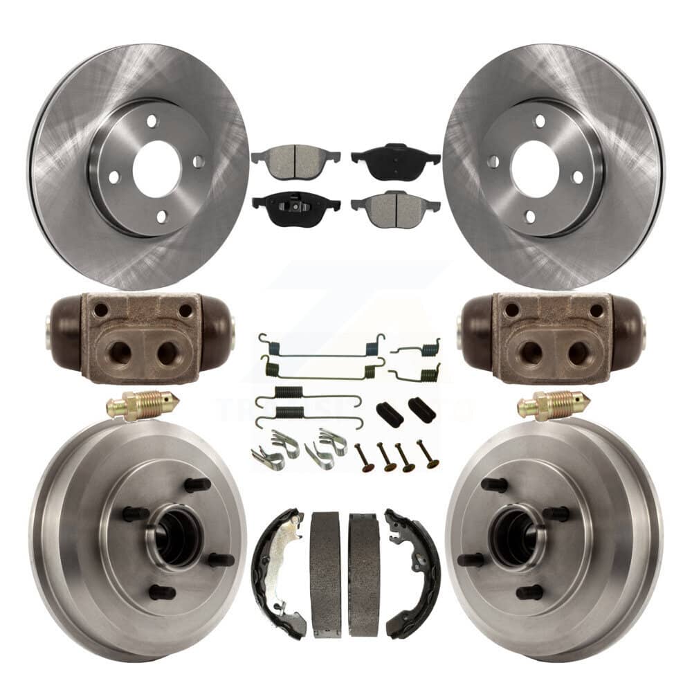 Transit Auto - K8S-102510 - Front and Rear Disc Brake Kits
