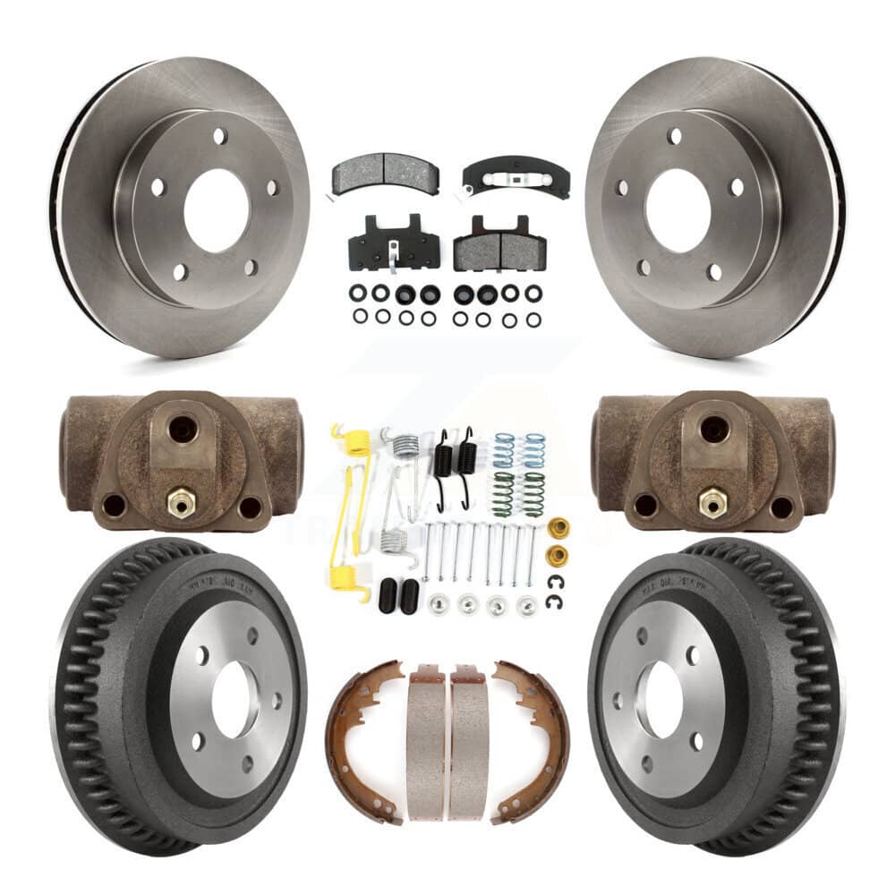 Transit Auto - K8S-102515 - Front and Rear Disc Brake Kits