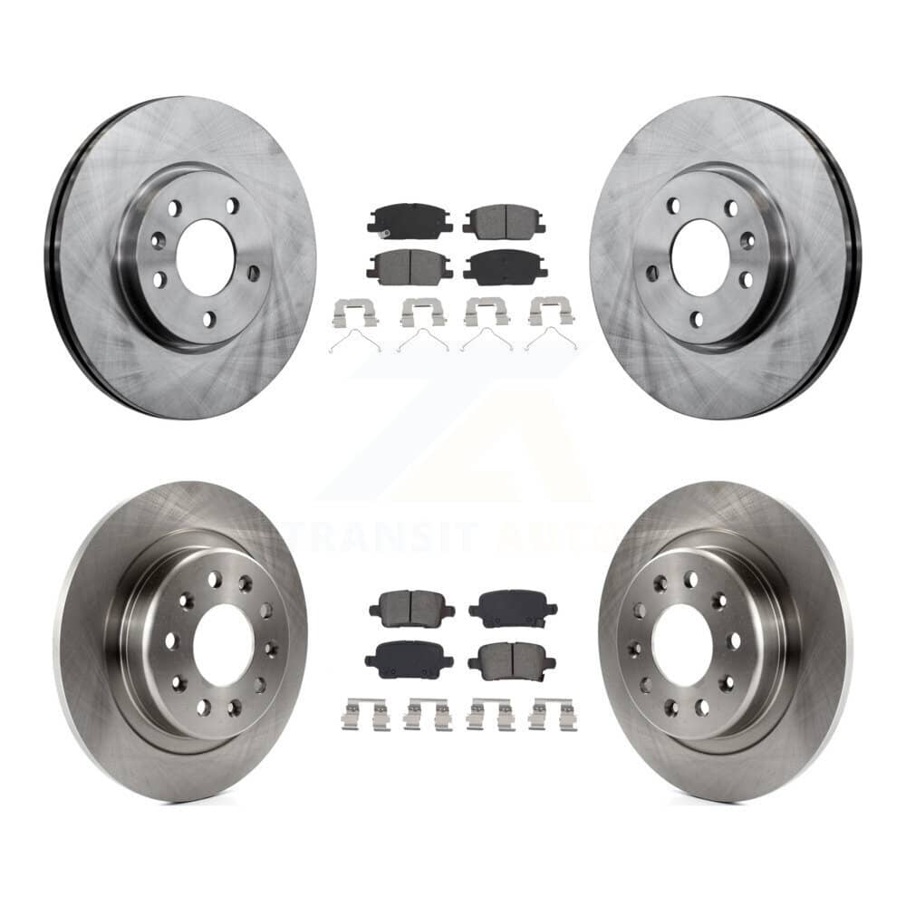 Transit Auto - K8S-102892 - Front and Rear Disc Brake Kits