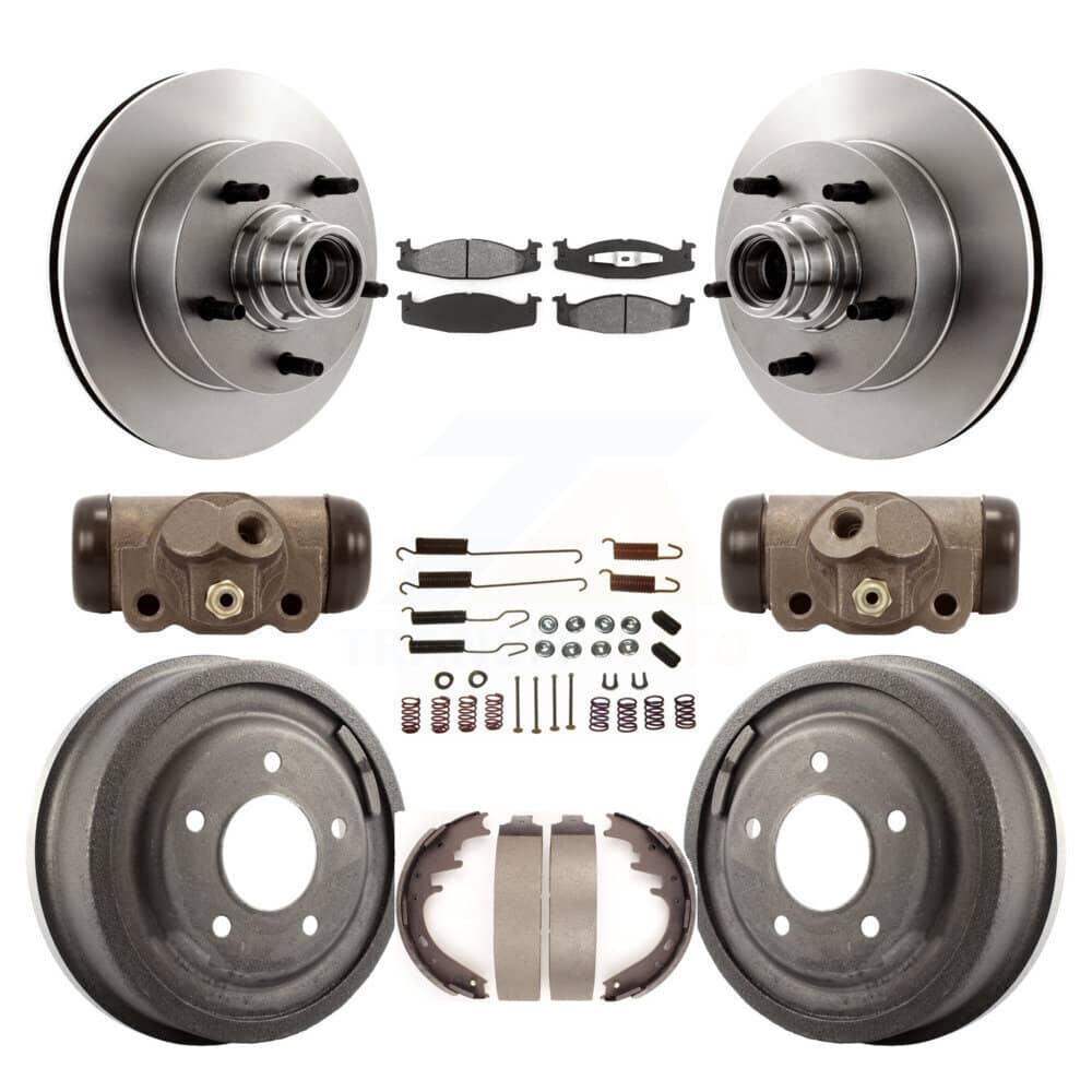 Transit Auto - K8S-103167 - Front and Rear Disc Brake Kits