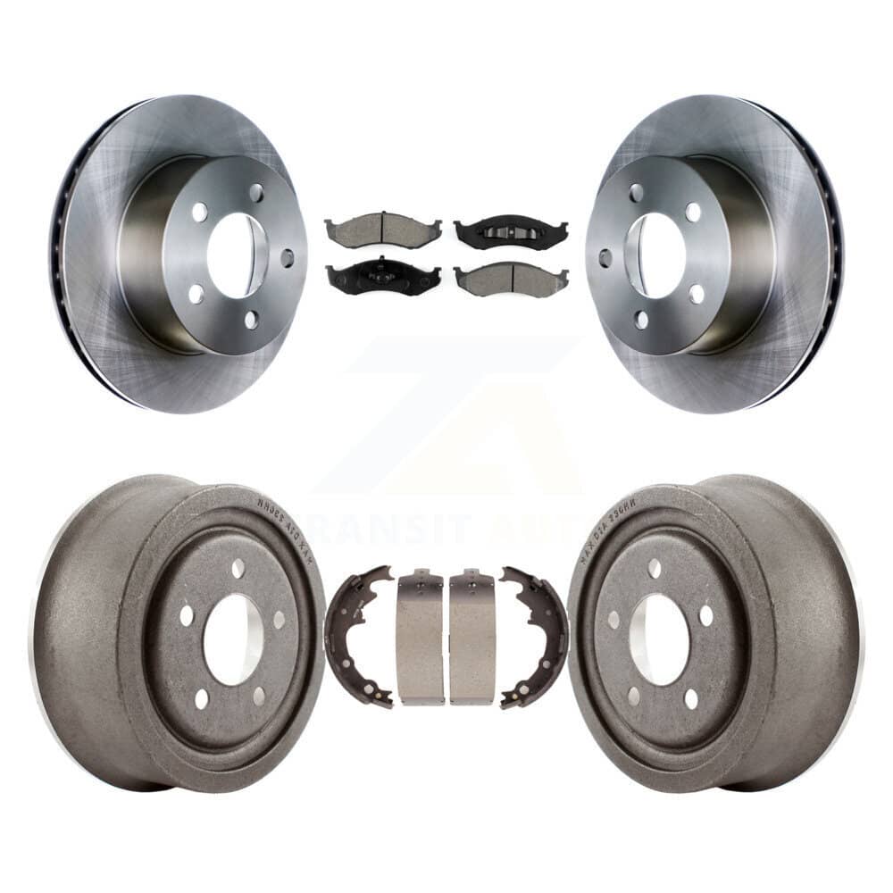 Transit Auto - K8S-103253 - Front and Rear Disc Brake Kits