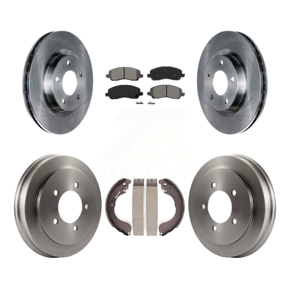 Transit Auto - K8S-103310 - Front and Rear Disc Brake Kits
