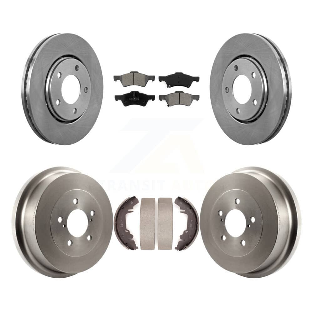 Transit Auto - K8S-103320 - Front and Rear Disc Brake Kits