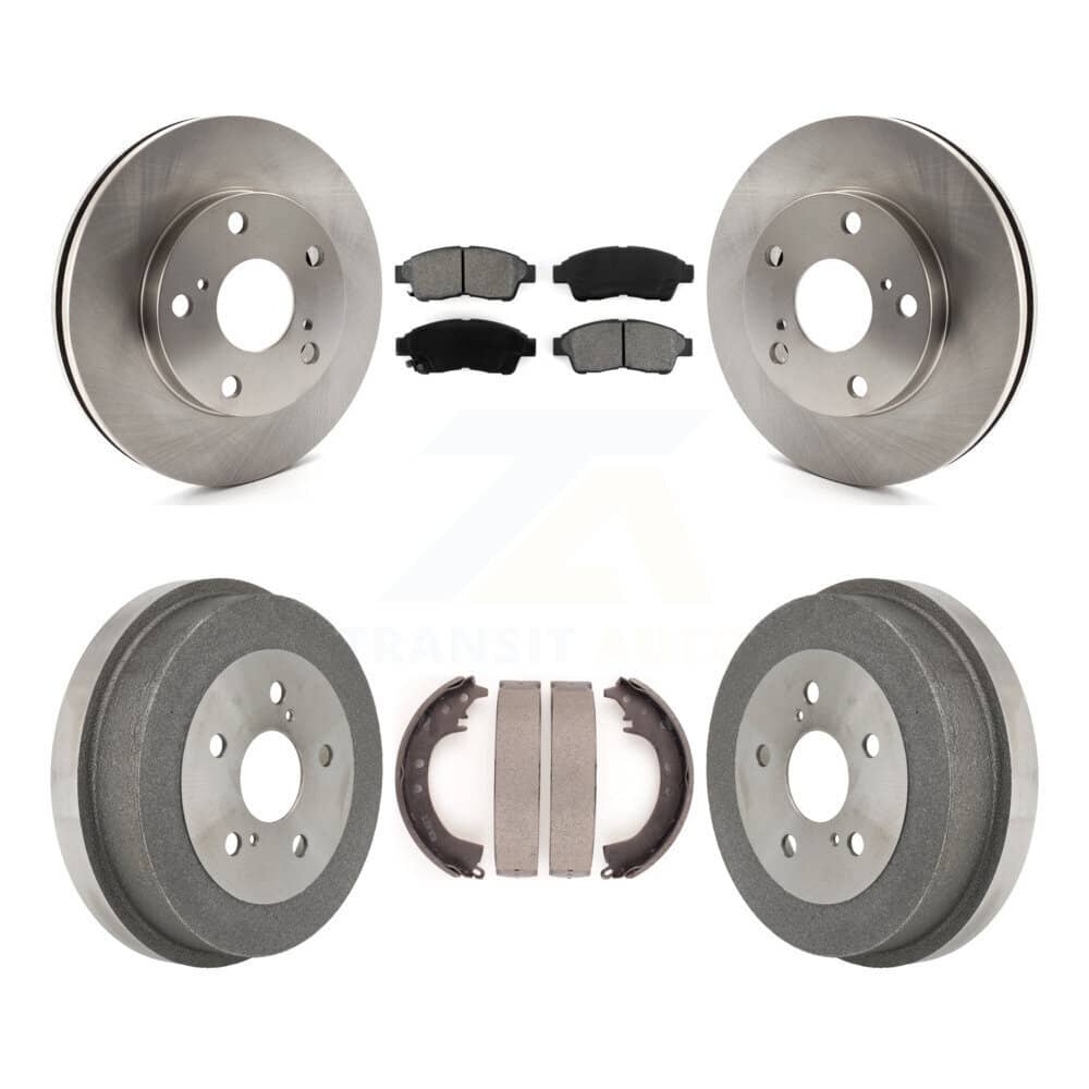 Transit Auto - K8S-103327 - Front and Rear Disc Brake Kits