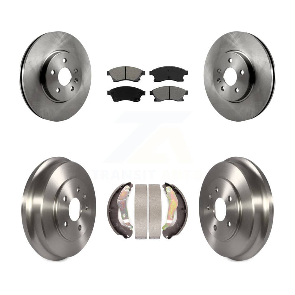 Transit Auto - K8S-103339 - Front and Rear Disc Brake Kits