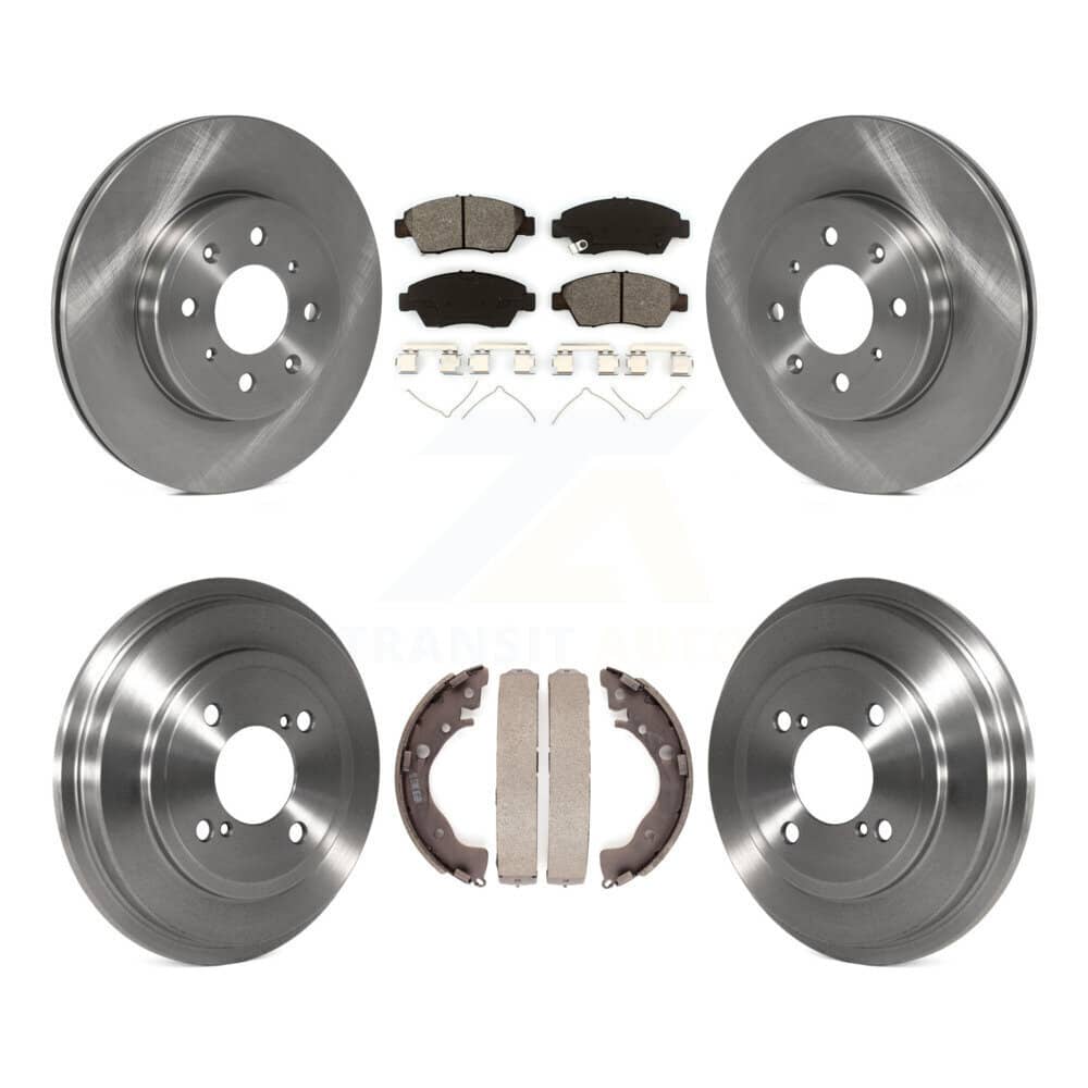 Transit Auto - K8S-103343 - Front and Rear Disc Brake Kits