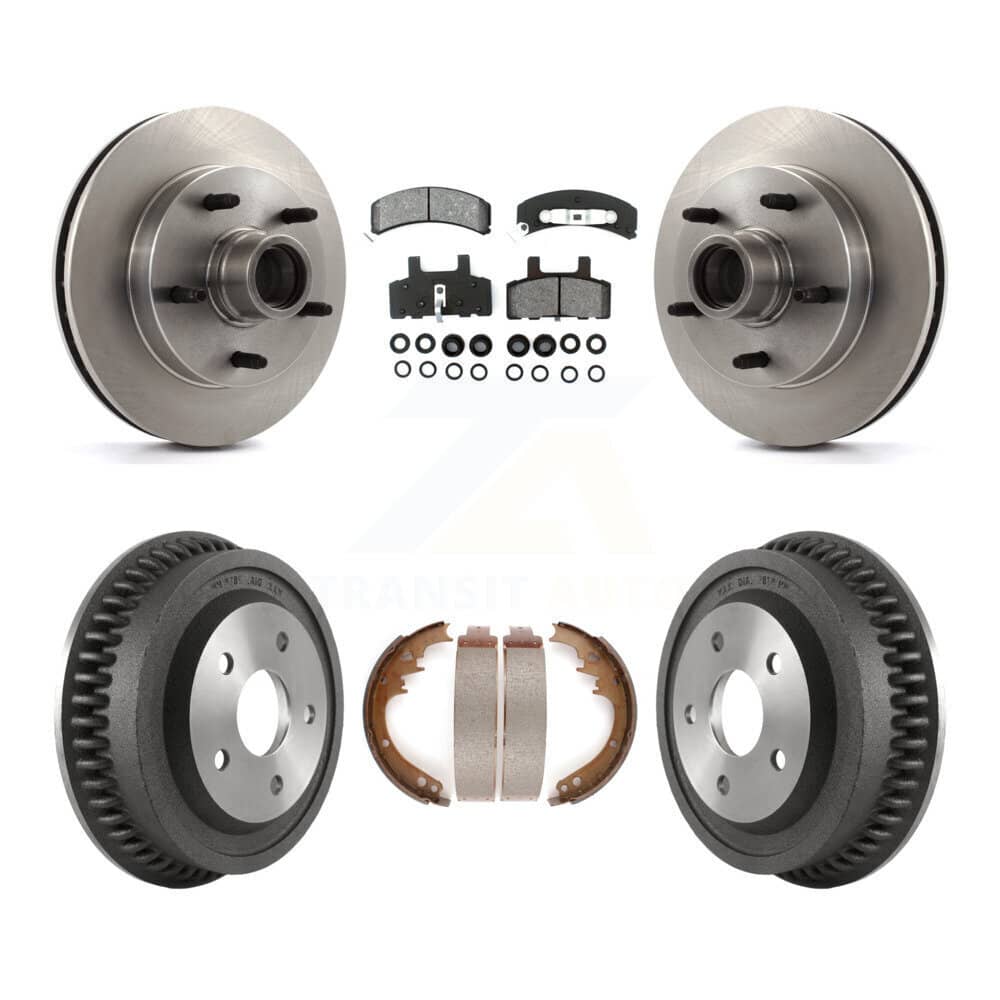Transit Auto - K8S-103491 - Front and Rear Disc Brake Kits