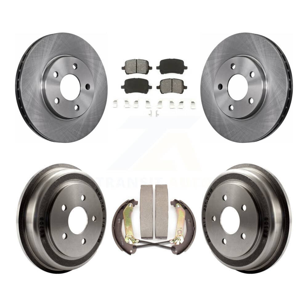 Transit Auto - K8S-103621 - Front and Rear Disc Brake Kits
