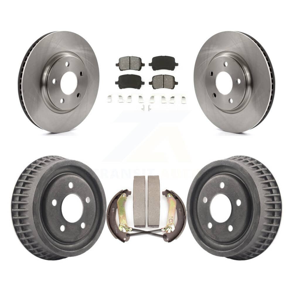 Transit Auto - K8S-103732 - Front and Rear Disc Brake Kits