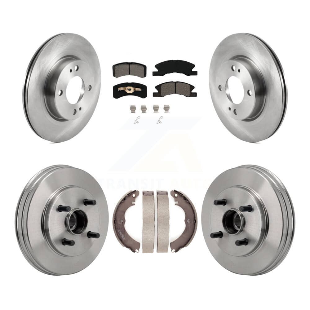 Transit Auto - K8S-104211 - Front and Rear Disc Brake Kits