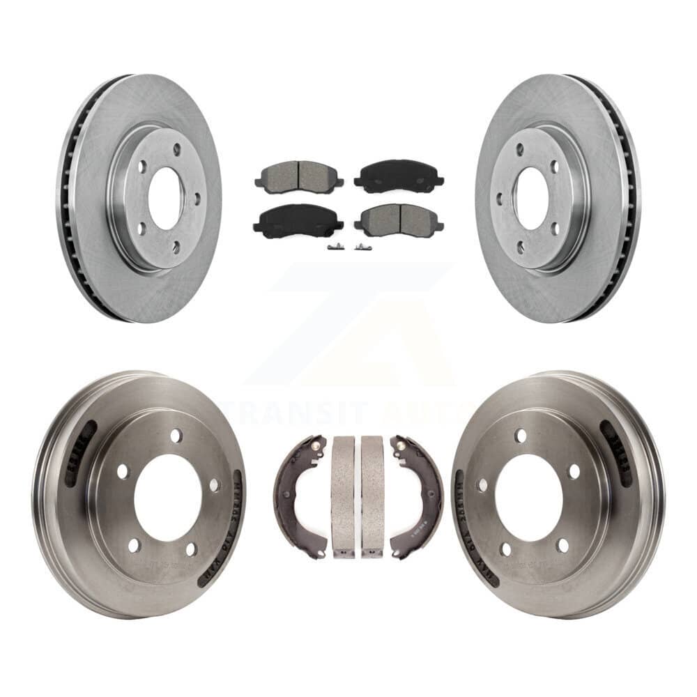 Transit Auto - K8S-105128 - Front and Rear Disc Brake Kits