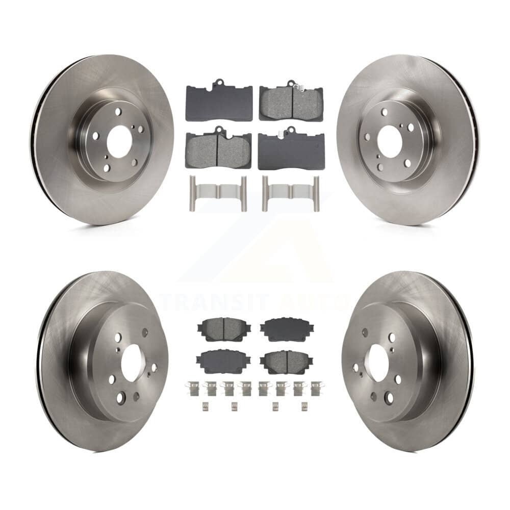 Transit Auto - K8S-105242 - Front and Rear Disc Brake Kits