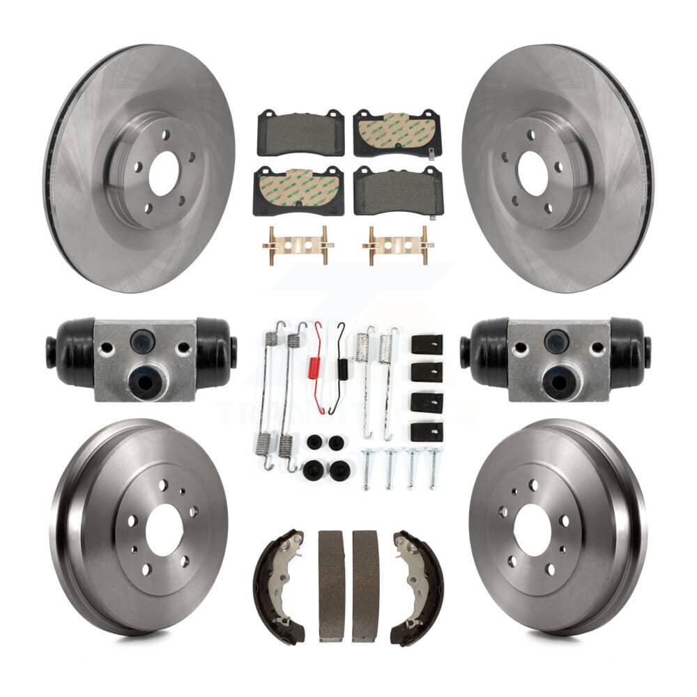 Transit Auto - K8T-104816 - Front and Rear Disc Brake Kits