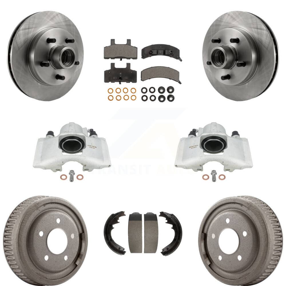 Transit Auto - KC8-100762T - Front and Rear Disc Brake Kits