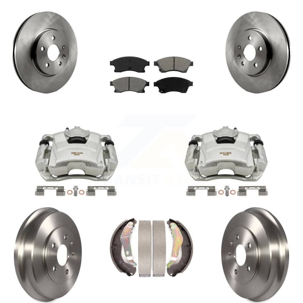 Transit Auto - KC8-100763S - Front and Rear Disc Brake Kits