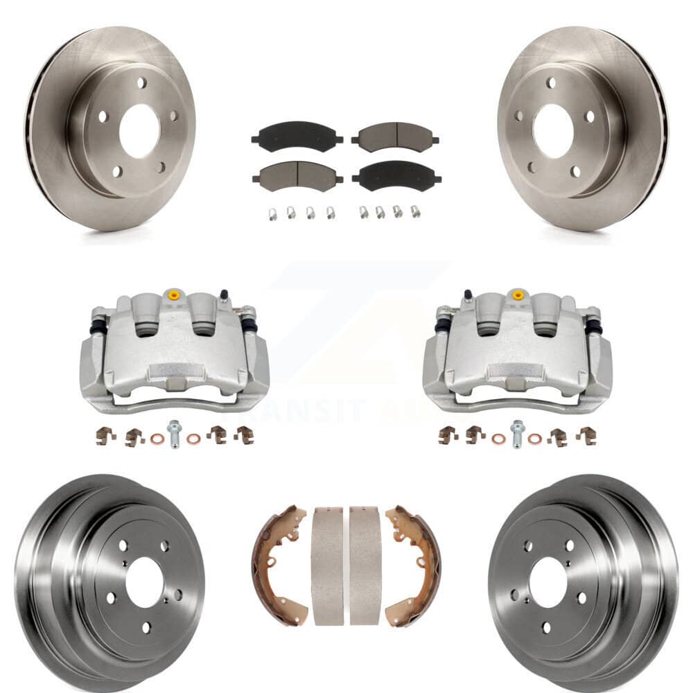 Transit Auto - KC8-100775C - Front and Rear Disc Brake Kits