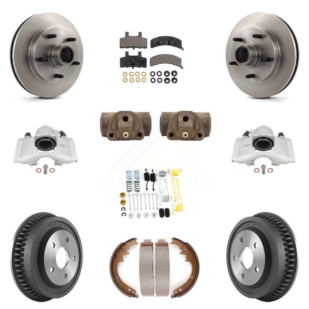 Transit Auto - KC8-100776P - Front and Rear Disc Brake Kits