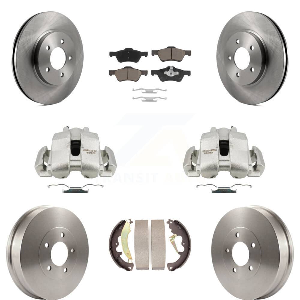 Transit Auto - KC8-100783C - Front and Rear Disc Brake Kits
