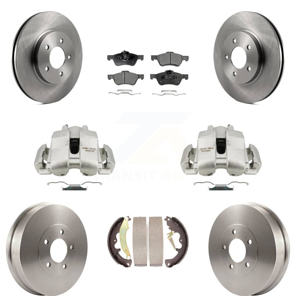 Transit Auto - KC8-100788P - Front and Rear Disc Brake Kits