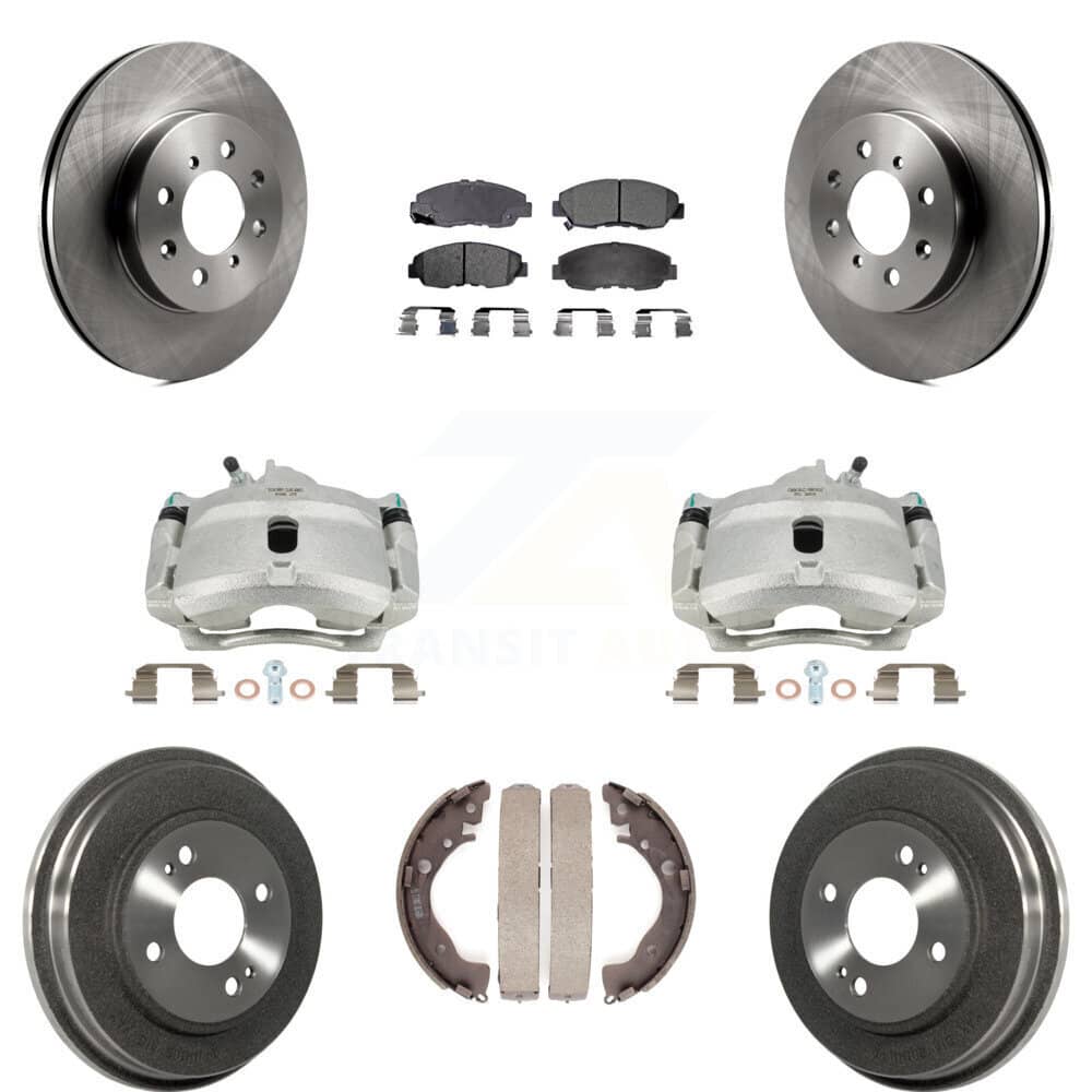 Transit Auto - KC8-100805P - Front and Rear Disc Brake Kits