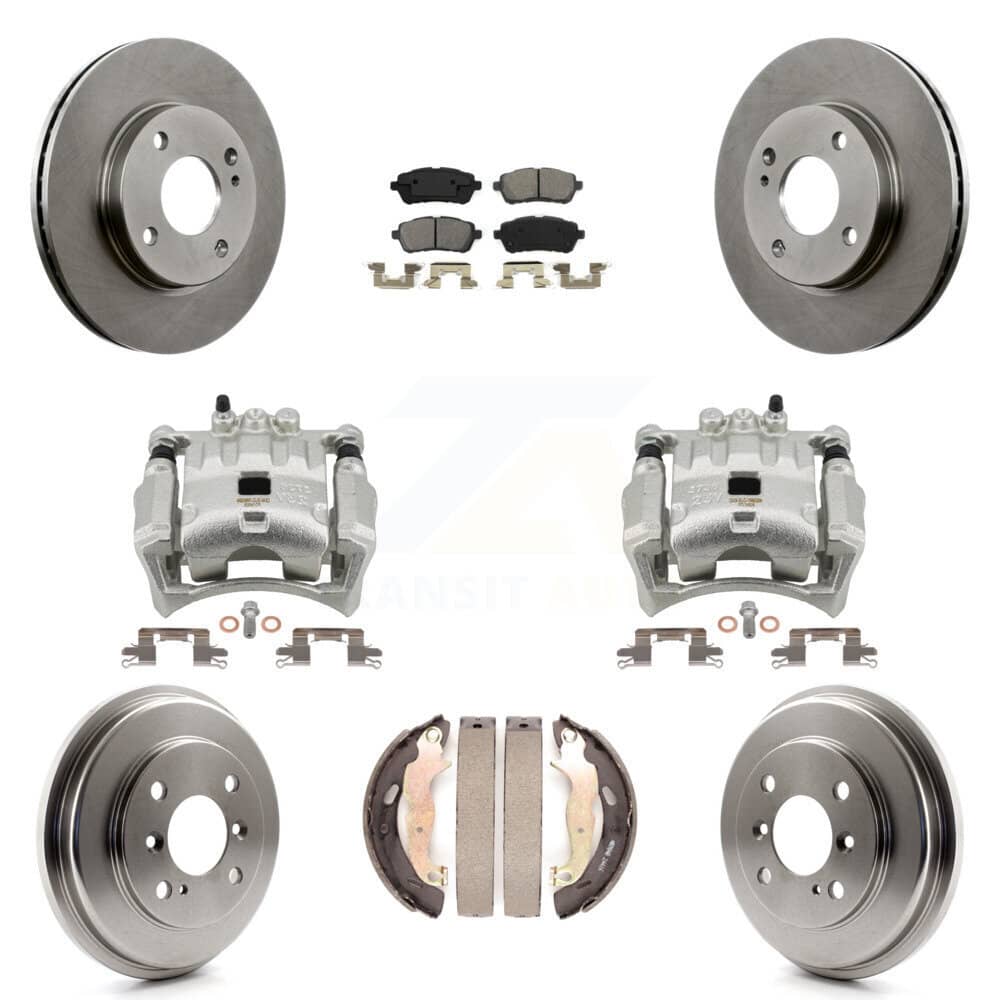 Transit Auto - KC8-100806S - Front and Rear Disc Brake Kits