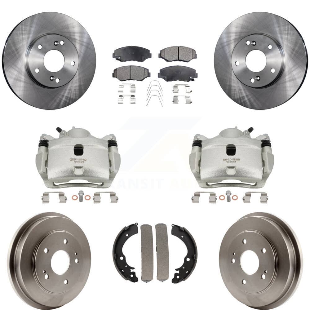 Transit Auto - KC8-100807P - Front and Rear Disc Brake Kits