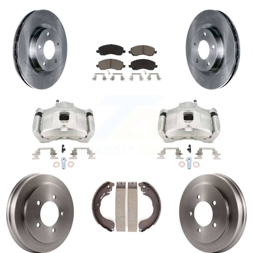 Transit Auto - KC8-100812C - Front and Rear Disc Brake Kits