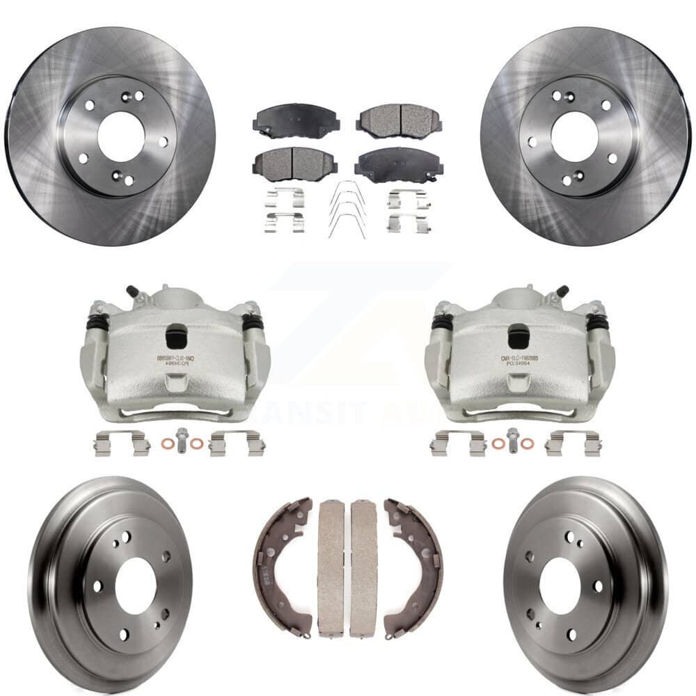 Transit Auto - KC8-100813T - Front and Rear Disc Brake Kits