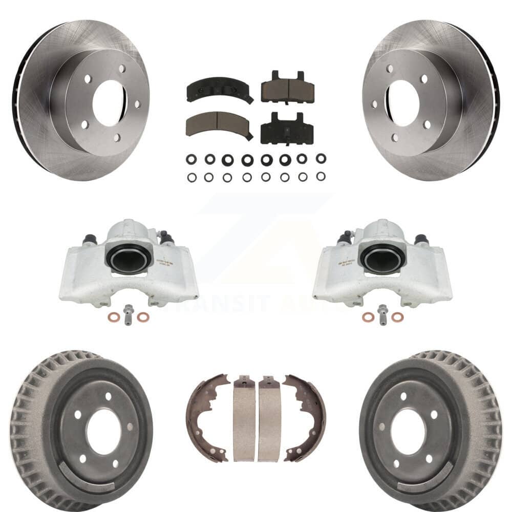 Transit Auto - KC8-100819C - Front and Rear Disc Brake Kits