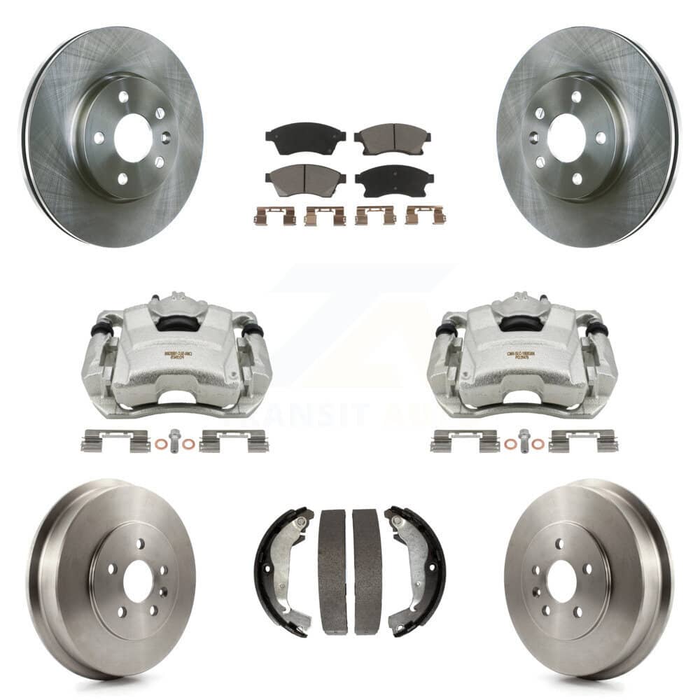Transit Auto - KC8-100865C - Front and Rear Disc Brake Kits