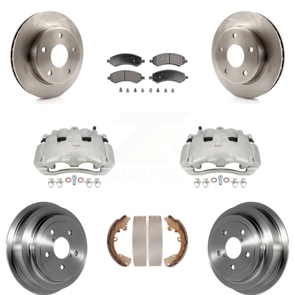Transit Auto - KC8-100878T - Front and Rear Disc Brake Kits