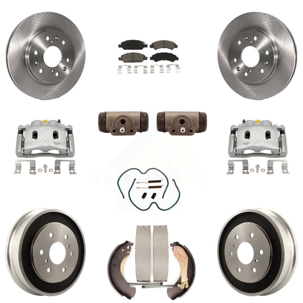 Transit Auto - KC8-100891C - Front and Rear Disc Brake Kits