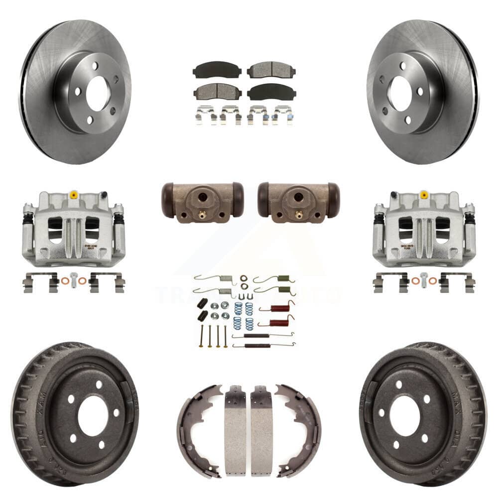 Transit Auto - KC8-100891S - Front and Rear Disc Brake Kits